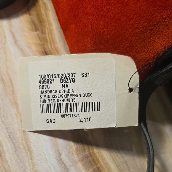 Gucci Red and Black Crossbody Bag - Picture 4 of 14